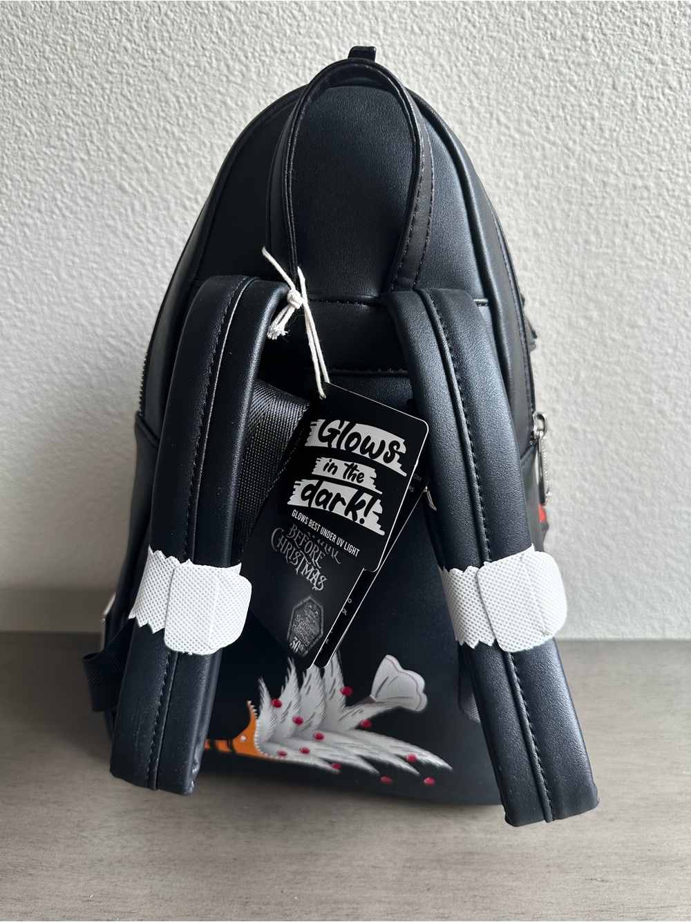 New•Disney x Loungefly 30th The Nightmare Before Christmas Mini Backpack. Glows! - Picture 9 of 14